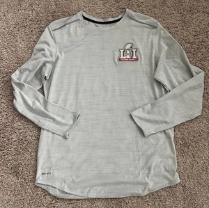 New England Patriots Super Bowl LI 51 Nike Media Day Shirt M TB12 - Picture 1 of 11