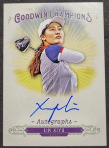 AUTOGRAFO LIN XIYU 2018 GOODWIN CHAMPIONS #A-LX - Foto 1 di 2