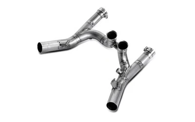 Akrapovic Optional Collector for Slip-On Line Exhaust - Titanium C-Y17SO1T/1 - Image 1 of 4