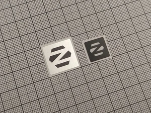 6 x Silver Zorin Linux Stickers For The Computer Case & Super Key Pack - Picture 1 of 1