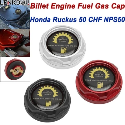 Aluminium Engine Fuel Gas Cap For Honda Metropolitan 50 Ruckus 50 NPS50 CHF50/S - Image 1 of 4