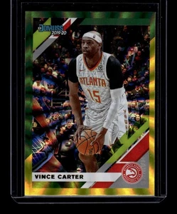 Donruss Vince Carter 2019-20 láser verde/amarillo SP - Imagen 1 de 2