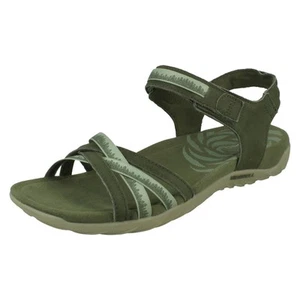 Ladies Merrell Strappy Summer Sandals Terran 3 Cushion Cross J004576 - Picture 1 of 10