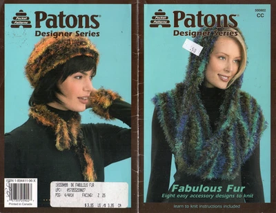 FABULOUS FUR ACCESSORIES TO KNIT BOOKLET - Image 1 of 2