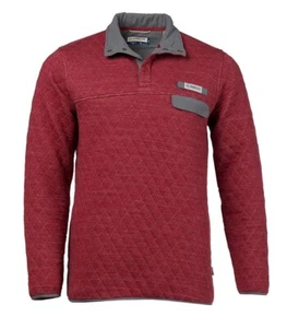 Small NWT - Magellan Jacket Mens Campfire Quilted Quarter Snap Pullover (S) Size - Picture 1 of 6