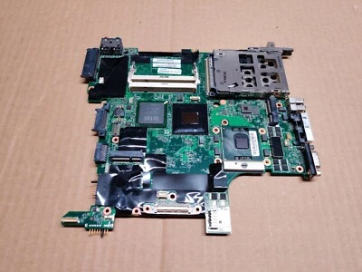 ✔️ Lenovo Thinkpad T61 Motherboard W/ CPU SLA4A 41W1487 - Image 1 of 4