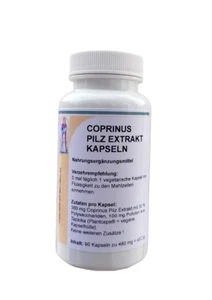 Reinhildis Apotheke Coprinus Pilz Extrakt 380mg 90Kaps mit 30 % Polysacchariden - Bild 1 von 2