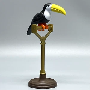 Playmobil Toucan Perch Exotic Tropical Bird Black Yellow Orange Jungle Royal Pet - Picture 1 of 3