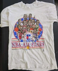 MAGLIA RARA NBA All-Star Game Houston 1989 Vintage Retro - Foto 1 di 13