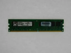 Kingston RAM 1 GB DIMM 533 MHz DDR2 SDRAM Memory (KVR533D2N4/1G) Tested - Picture 1 of 1