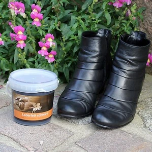 Grasso per pelle 500 ml nero pelle liscia pulizia pelle prodotto per la cura della pelle sella bici - Foto 1 di 2
