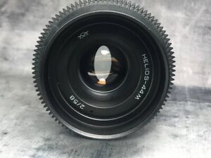 ANAMORPHIC Helios 44m 2/58mm Cine mod lens, Sony Nex mount vintage lens,