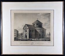 W. Müller lith.: Ansicht der Taufkapelle St. Martin in Bonn, Lithographie, 1832