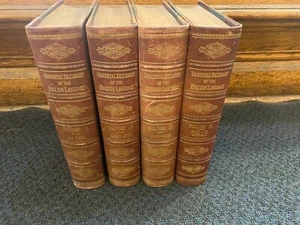 Universal Dictionary of the English Language Robert Hunter 1898 HC Volumes 1-4 - Picture 1 of 15