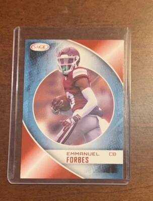 2023 SAGE High Series Red Emmanuel Forbes #125 Rookie RC - Image 1 of 2