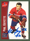 Phil Goyette Autographed Signed Montreal Canadiens Alumni Molson Export Card