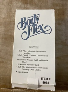 Body Flex I & II VHS Tapes & Cassette Greer Childers Work Out Exercise - Picture 1 of 7