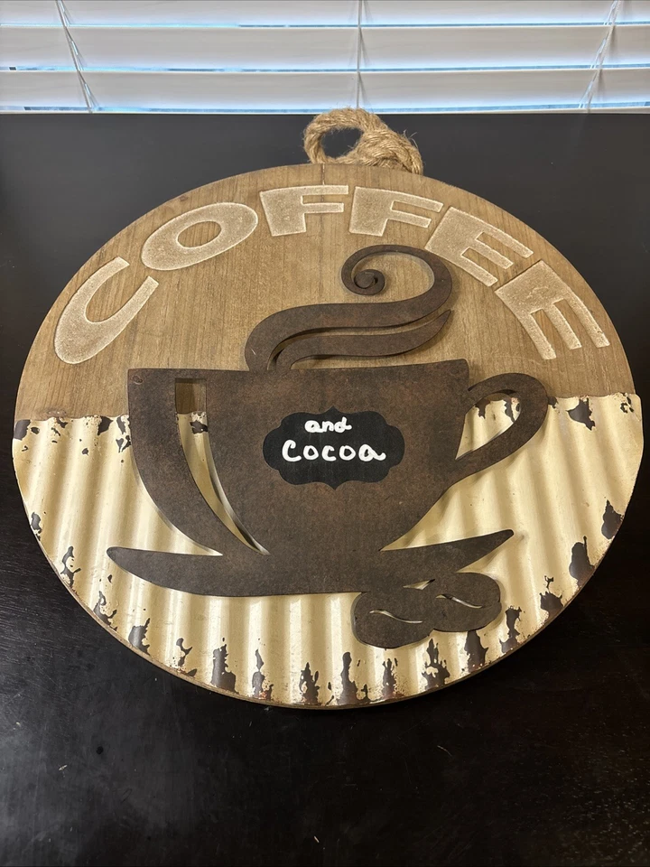 Coffee Round Home Décor Plaques & Signs From Hobby Lobby - Image 1 of 3