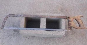 Antico e raro seghetto per carne in osso da macellaio 24" attrezzi da macellaio - Foto 1 di 7