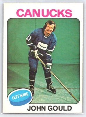 1975 O-Pee-Chee John Gould #266     Vancouver Canucks - Image 1 of 2