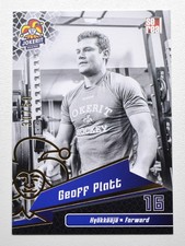 2018-19 Sereal KHL Jokerit Helsinki Gold #JOK-B&W-014 Geoff PLATT 30/50