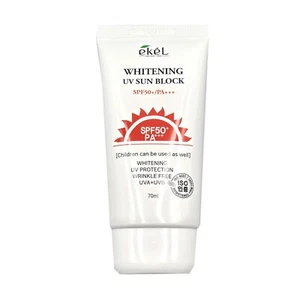 [EKEL] Whitening UV Sin Block SPF50+ PA+++ 70ml / Korean Cosmetics - Picture 1 of 6
