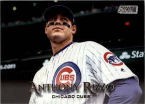 2019 Topps Stadium Club #100 Anthony Rizzo Chicago Cubs Yankees Baseball Card - Picture 1 of 2