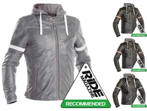 RICHA TOULON 2 Leather Motorcycle/Scooter Removable Hoodie Sporty Urban Jacket - Picture 1 of 10