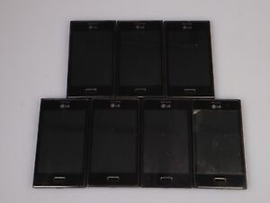 7x LG Optimus L5 Phone Lot | ALL PHONES TURN ON | Not all functions tested