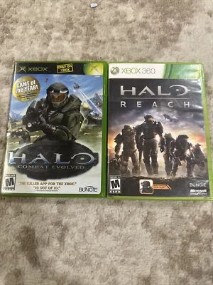Halo Combat Evolved and Halo Reach Xbox - Xbox 360 Compatible - Complete Manual - Image 1 of 4