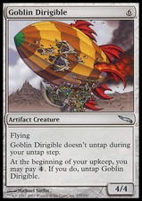 Magic the Gathering MTG Goblin Dirigible (177) Mirrodin   LP