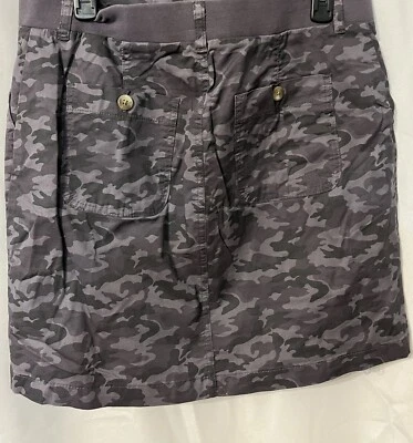 Ladies Size 14 Lee Skorts Camo Button Zip Belt Closure Golf Bike Hiking Nice! - Image 1 of 4