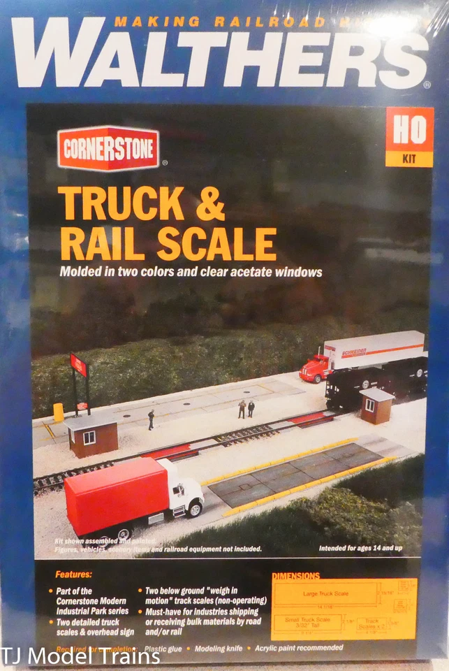 Walthers HO #933-4068 Truck & Rail Scale (kit Form) - Image 1 of 1