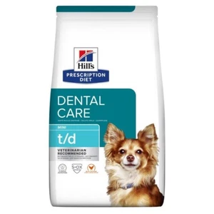 Hill's Prescription Diet t/d Dental Care Mini Dog Food Dry with Chicken 3kg - Picture 1 of 1