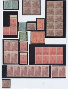 India Stamps 1950 6p;1a;2a;3a;4a MNH SG310/4;316 CV £85.55 - Picture 1 of 2