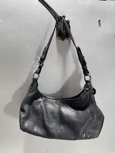 The Sak borsa a tracolla in pelle mezzaluna grigio lucido - Foto 1 di 6