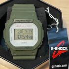 Casio G-Shock DW-5600M-3 Green Earth Tones Kwadratowy męski zegarek cyfrowy 5600 Fabrycznie nowy z metką