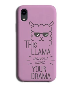 This Llama Wants No Drama Phone Case Cover Queen Llamas Alpaca Alpacas E312 - Picture 1 of 1