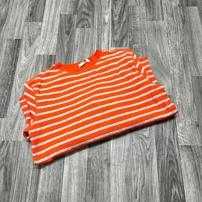 GAP Round Neck Red Striped Pullover Shirt Boy's Size XL - Image 1 of 4