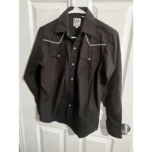 Ely Cattleman western shirt YLG black - Picture 1 of 2