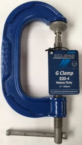 Eclipse G clamp 4" 100mm E20-4 Heavy Duty G Clamp Direct from Myford - Picture 1 of 3