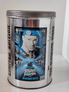 Street Fighter The Movie VHS Limited Edition Storage Tin Dutch Exclusive Empty - Bild 1 von 7