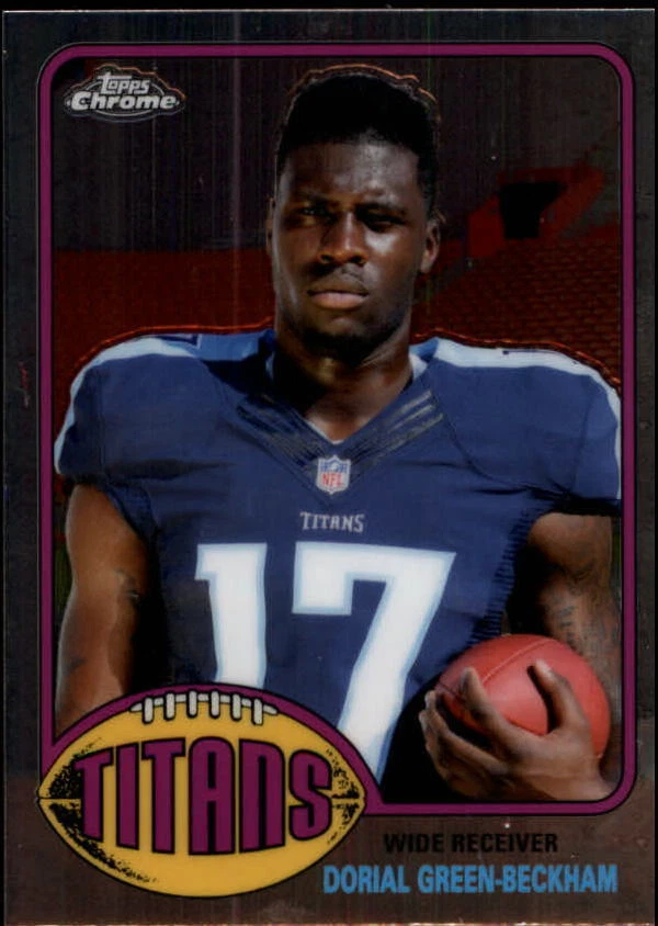 Inserto de fútbol americano Topps 2015 cromado/paralelo individuales (elige tus tarjetas) Foto 1 de 1