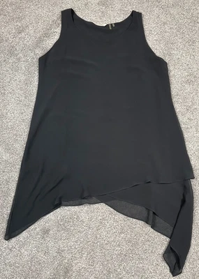 Женская майка Soft Surroundings Размер Large Цвет черный Цветущий Lagenlook Whimsigoth Fairy - Изображение 1 из 4