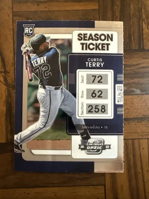 2022 Curtis Terry Panini Chronicles Contenders Optic #13 Twins - Image 1 of 2