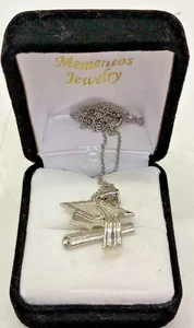 RL Sterling Silver Natural Graduation Pendant Necklace 925 in Box - Picture 1 of 1