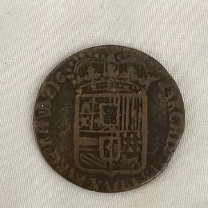 1692 Spanish Netherlands Coin Charles II - Picture 1 of 7
