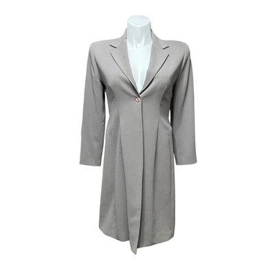 Blazer de trinchera forrado de manga larga Tahari 12 para mujer Foto 1 de 4