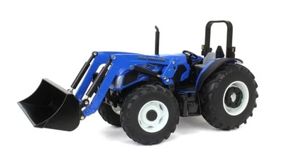 ERTL, NEW HOLLAND Workmaster 120 con caricatore, 1/16,  ERT61013 - Immagine 1 di 4