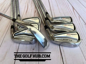 Cobra King Forged One Length 4-P (7pcs) Iron Set- KBS Tour FLT 120 - Picture 1 of 7
